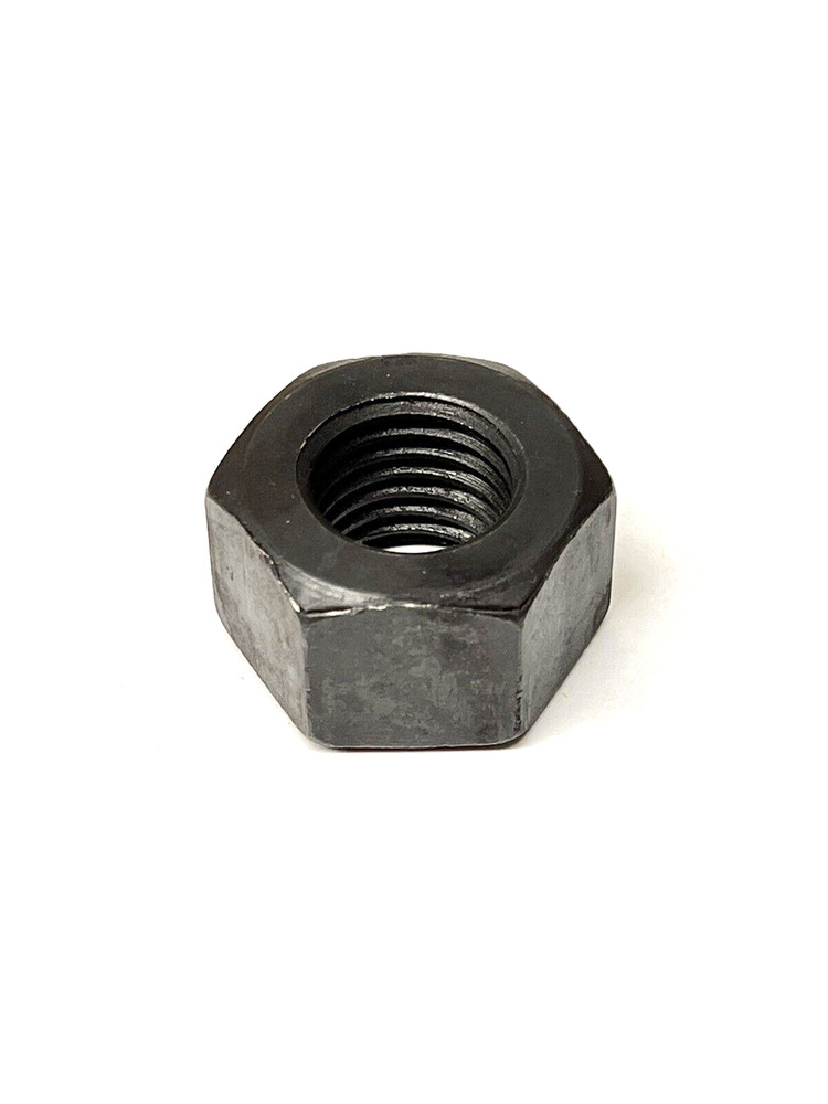(10) 7/8-9 Grade 2 Heavy Hex Nut Steel Plain Black ASTM A563 7/8″-9 78-9 .875