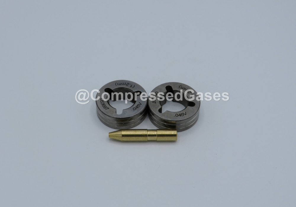 Miller Style 079596 Kit, Drive Roll .045 (1.2mm) V-Grooved, 2 Roll set
