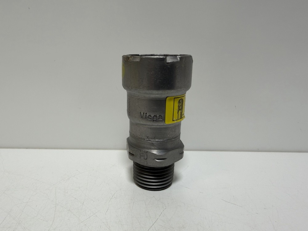 Viega 25101 1/2″ x 1/2″ MegaPressG Male Adapter, Press Connection x MPT