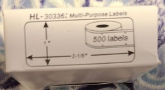 Lot Of 9 Rolls “Direct Thermal Multi-Purpose Labels HL30336 Dymo 1 X 2 1/8 New
