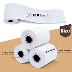 50-200 Rolls Case 2 1/4″ x 85′ Cash Register POS Receipt Thermal Paper Free Ship
