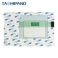 Touch Panel for 2711-B6C8 2711-B6C8L1 Screen Glass with Membrane Keypad