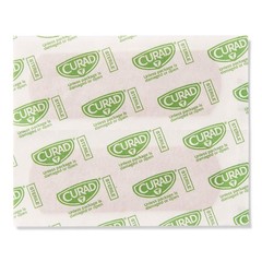 CURAD Flex Fabric Adhesive Bandages, Bandage Size 100 Count (Pack of 1), Tan