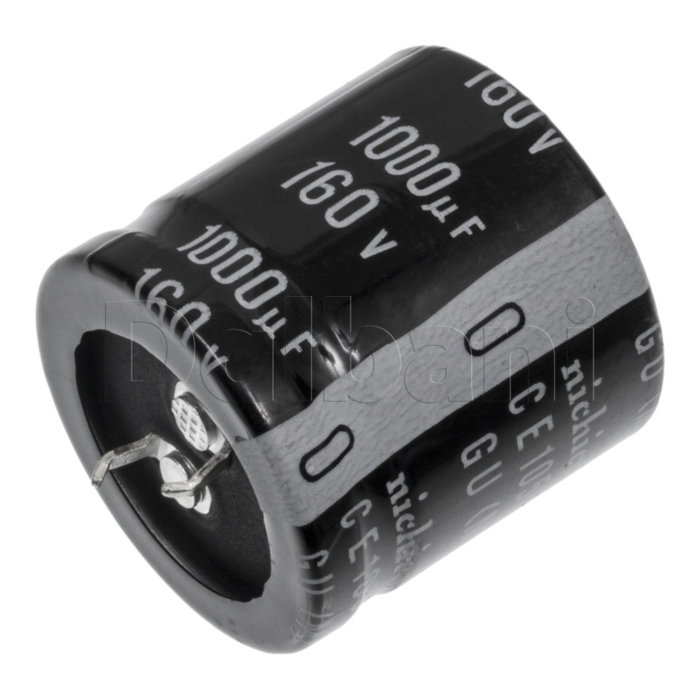 160V 1000uF 105C 30x30mm Original Nichicon Snap In Electrolytic Capacitor