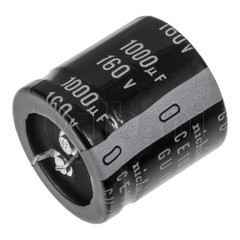 160V 1000uF 105C 30x30mm Original Nichicon Snap In Electrolytic Capacitor