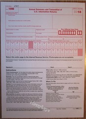 2018 IRS Tax Form 1099-MISC Carbonless for 10 recipients + (2) 1096 — NO Env
