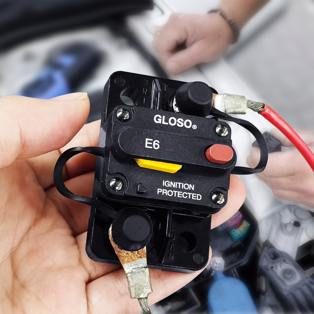 GLOSO E69 Surface Mount Mini T3 Manual Reset Circuit Breaker
