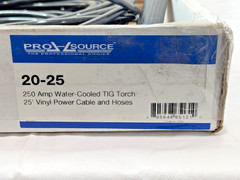 PRO-SOURCE 250 Amp 25 FT Outfit 20 Water Cooled TIG Welding Torch Kit 20-25