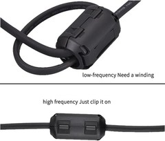 20-Pack Ferrite Ring Core EMI Noise Suppressors – Versatile Signal Shielding