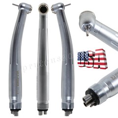 10pcs Dental High Speed Handpiece Standard Push Button Single Way Spary 4 Holes