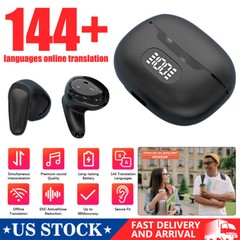 144 Language Translator Earbuds M8 Wireless Bluetooth Two Way Translator Device