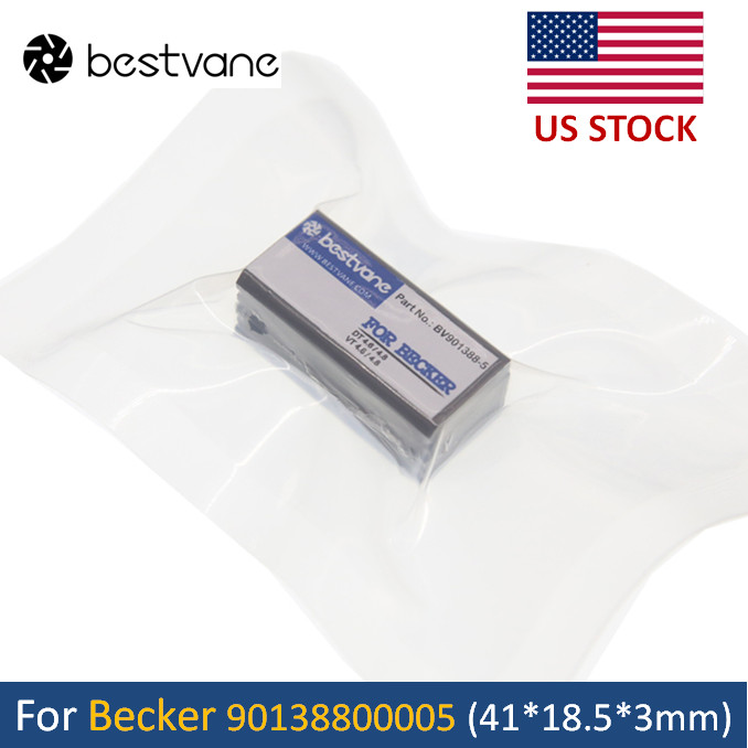 Carbon Vane 90138800005 WN124-220 for Becker Pump DT/VT4.6 DT/V4.8 5 pcs