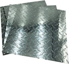 EAGLE 1 Thin .025 Aluminum Diamond Tread Plate Rolls Gravel Guards Many Colors