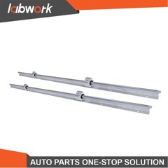 Labwork 2PCS SBR16-1500mm Rails w/4 Bearings for DIY CNC Milling Machine