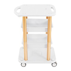 Instrument Rolling Cart For Cavitation Beauty Machine Salon SPA Trolley Stand US