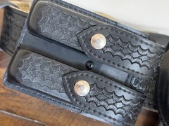 Safariland Duty Belt Basketweave Glock Holster Mag Pouch Cuff Case Radio Holder
