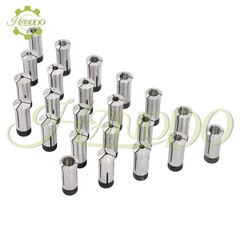 23 Piece Metric 5C Collet Set 3mm – 25mm × 1mm High Precision 0.0005″ Accuracy