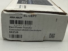 ASSA ABLOY EL-CEPT Concealed Electrical Power Transfer US32D 5KZU8 New