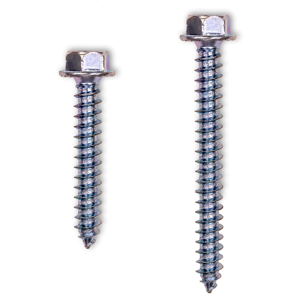 SatelliteSale General Purpose 5/16″ O.D. Hex Head Lag Screws Zinc Plated