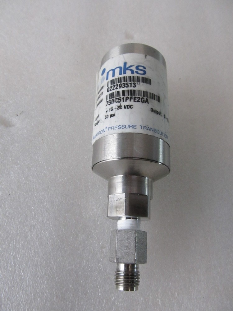 MKS BARATRON 750C51PFE2GA PRESSURE TRANSDUCER