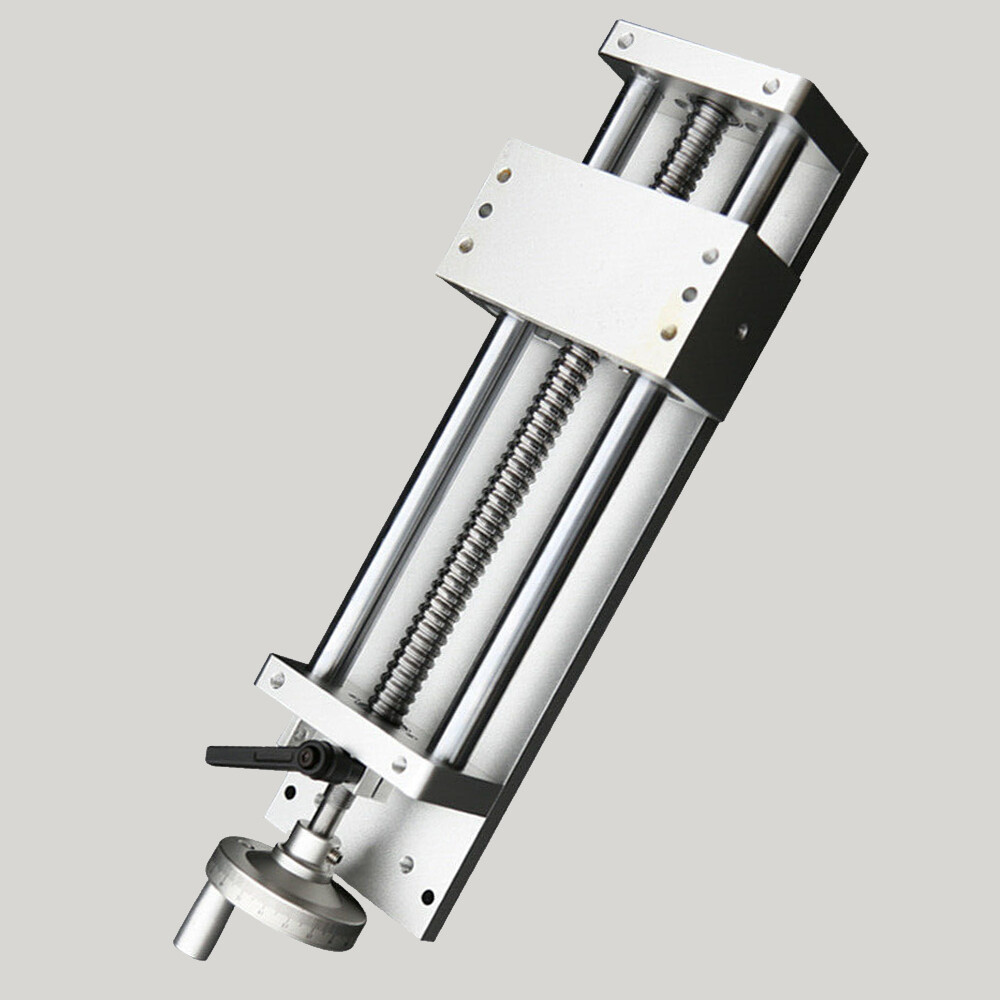CNC Manual Sliding Table Cross Slide Linear Stage SFU1605 Ballscrew X Y Z Axis