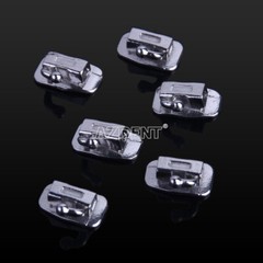 Dental Orthodontic Buccal Tube Metal Non-Convertible MBT 0.022 1st Molar AZDENT