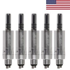 5xDental slow speed Handpiece 4hole Air Motor Inner Water E type Fit NSK WY4 USA