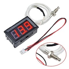 12V Green Fahrenheit Digital Temperature Gauge -58F~239F LED Display Screen w…