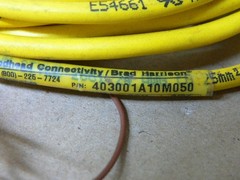 Brad Harrison Woodhead 403001A10m050 Cable Cord Set 3Pin Female 90Degree 5M