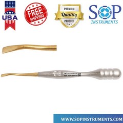 Dental PDL Luxating Root Elevators Set of 7 Precise Periotomes Tips Titanium Lab