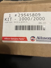 Allison 1000 transmission pump