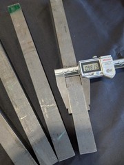 .750x.960″ Titanium Flat Stock 11″ Long, 1 bar total, Ti6AL4V ELI Grade 23