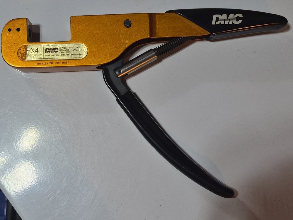 DMC HX4 M22520/5-01 OPEN FRAME HAND CRIMPING TOOL – WITHOUT DIES