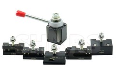 Shars 6 – 12″ CNC AXA Wedge Quick Change Tool Post Set 250-111 + Certificate #}