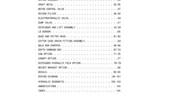 Hagie 204SP Sprayer see S/N in description Spare Parts List Manual PDF USB 2