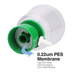 16Pack LAB 500ml Bottle Top Vacuum Filter Sterile Polyethersulfone PES Membrane