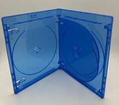 10 PCS NEW 15mm Blu-Ray 4-Disc Case With BluRay Logo, BL1504