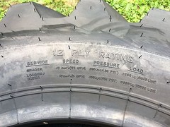 4 NEW 15.5-25 Galaxy MPC Loader L2/G2 Tires – 15.5X25 – 12 PLY – 154 pound tire