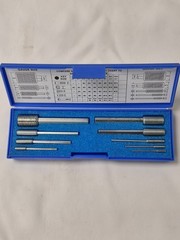 Holo-Krome Metricheck Gauge Metric Fastener Thread Check Key Size FULL SET
