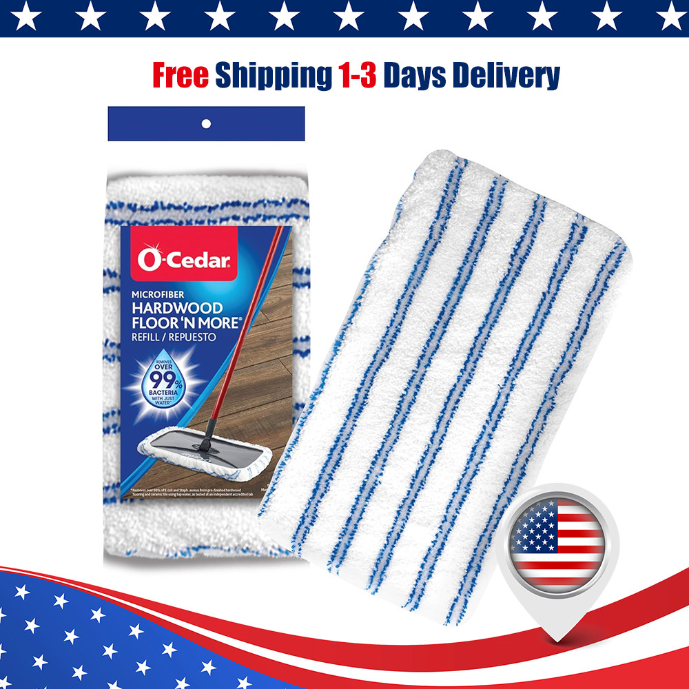 1Pcs Mop Head Replacement : Machine Washable Microfiber Refill