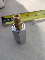Lot of 5 MV609 Mini Ball Valve 1/8 NPT Female Chrome Plated Brass