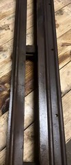 Vintage “The National Supply Co” Toledo Ohio Cast Iron 8’ Lathe Bed