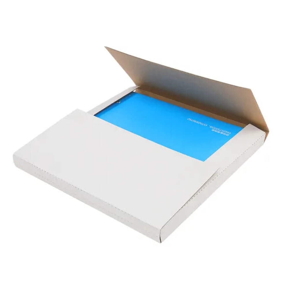100 White Record Mailers 12.5×12.5 12″ Vinyl LP Shipping Boxes Variable Depth