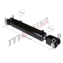 Ag Clevis Hydraulic Cylinder Welded Double Acting 2.5″ Bore 18″ WBC 2.5×18 NEW