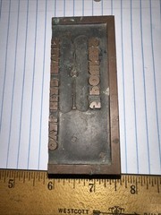 Print Block ( 5 Pounds Oval Head Rivets )