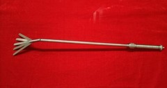 Laparoscopic Fan Retractor 5 Blades Articulation 10mmx330mm Reusable Instruments