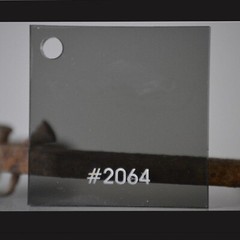 GREY TINTED CLEAR SMOKED ACRYLIC PLEXIGLASS 1/4″ X 8″ X 12″ PLASTIC SHEET
