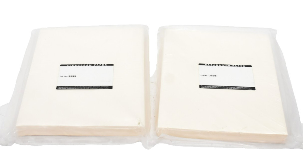 500 Sheets Cleanroom Paper 8-1/2″ x 11″ Tan/Beige Heavy Duty Bulk Pack