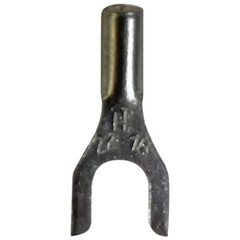 100 Pcs Non-Insulated Spade Connector 22-18 Gauge #8 Fork Wire Connector – USA