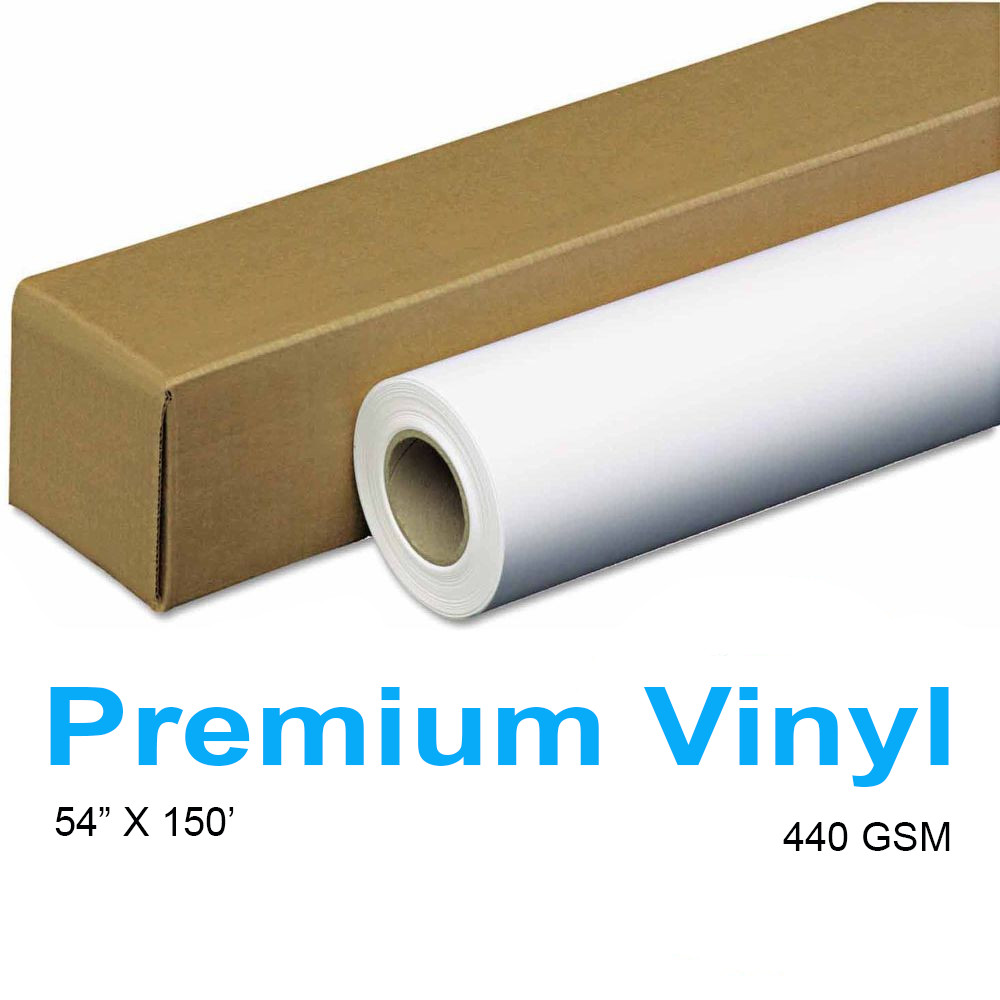 Quality SCRIM Banner Eco-Solvent Latex UV Matte PVC Vinyl Roll 13oz – 54″ x 150′